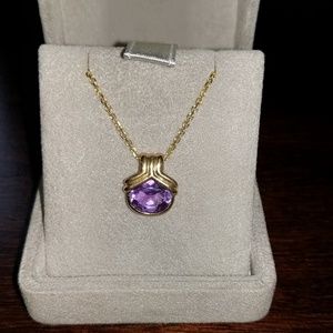 Amethyst necklace